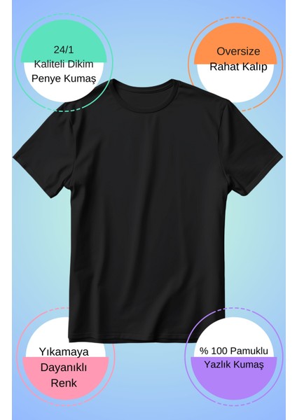 Unisex Oversize 1989 Taylor Version Yazılı Tshirt Taylor Swift Baskılı T-Shirt