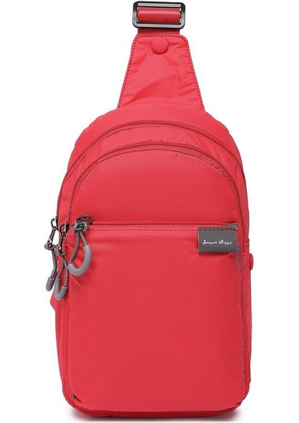 Ekstra Hafif Uniseks Bodybag Omuz Çantası BC 3145 - Kırmızı