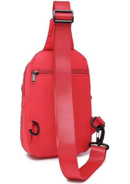 Ekstra Hafif Uniseks Bodybag Omuz Çantası BC 3145 - Kırmızı fiyatları