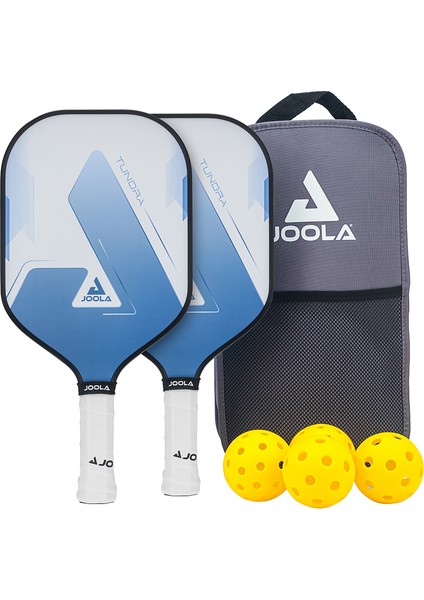 Tundra Pickleball 2 Raket + 4 Top + Kılıf Set