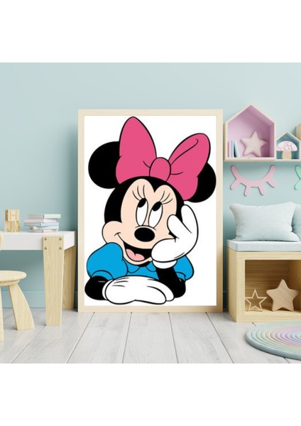 Sayılarla Boyama Seti Minnie Mosue 30X40CM