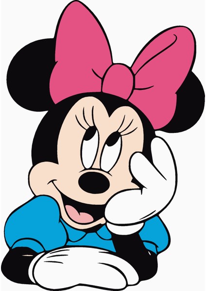 Sayılarla Boyama Seti Minnie Mosue 30X40CM modelleri