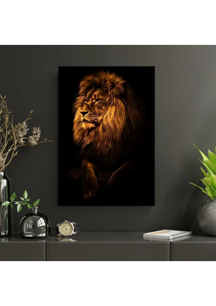 Lule Hobby Sayılarla Boyama Seti Aslan-1 40X50 cm