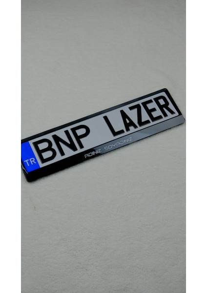 Bnp Plakalık Isme Özel 3D Lazer Kesim Pleksi PLAKALIK(2ADET)