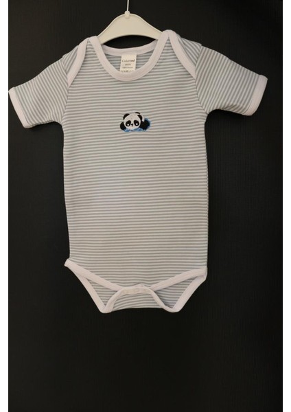 Pamuklu Kısa Kollu Çıtçıtlı Bebek Zıbın Atlet Iç Body