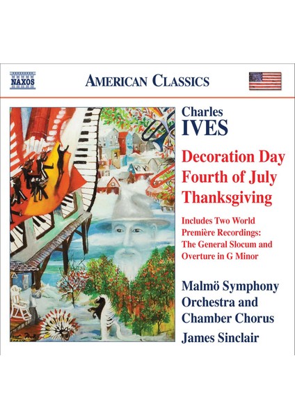 Ives: Decorarıon Day, Fourth Of July, Thnaksgıvıng-Cd