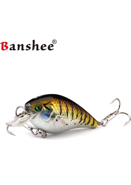 Kaki Shad Stili Squarebill Crankbaits G Kare Bill Crankbaits Yüzer Krank Yemi Çıngıraklı Balıkçılık Yemleri (Yurt Dışından) indirimleri