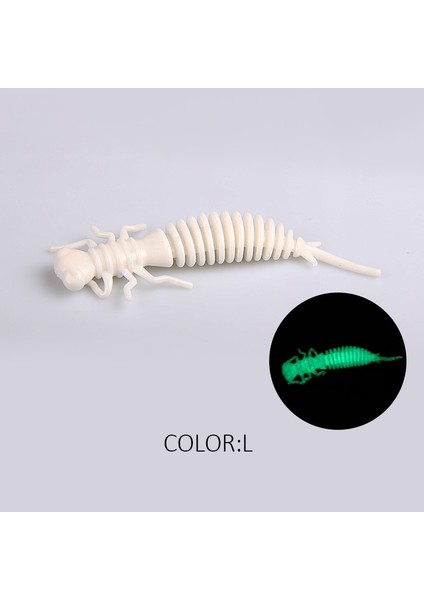 G Tarzı 85MM 4 Adet 2019 Yeni Larva Yumuşak Yemler Balıkçılık Yapay Yemler Silikon Bas Pike Minnow Swimbait Jig Plastik Yemler Solucan (Yurt Dışından)