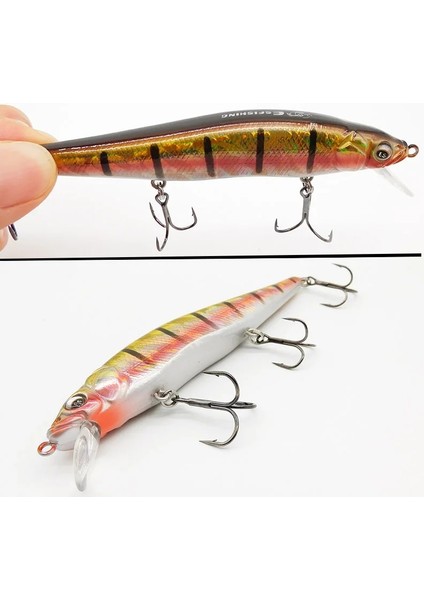H016 Stili Esfıshıng Li Wobbler Cazibesi 11.5cm 15G Sp Profesyonel Minnow Jerkbaits Yapay Yem Predator Sert Cazibesi Mücadele Eder (Yurt Dışından)