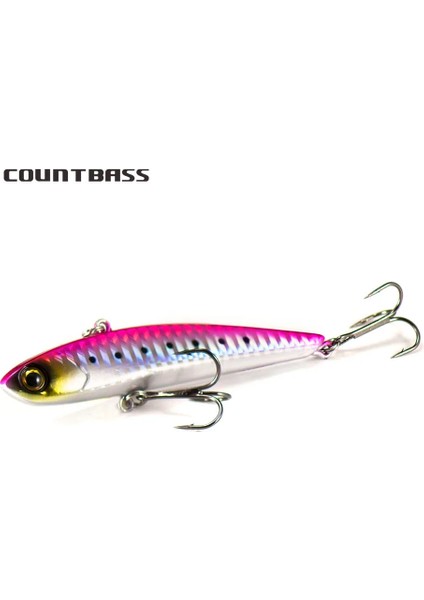 Tlg Shop No.4 Tarzı 75 mm Countbass Titreşim Tuzağı Batan Balıkçılık Tuzlu Su Için Cazibesi Fener Balıkçısının Cazibesi Dudaksız Crankbait Sert Yem Wobbler (Yurt Dışından)