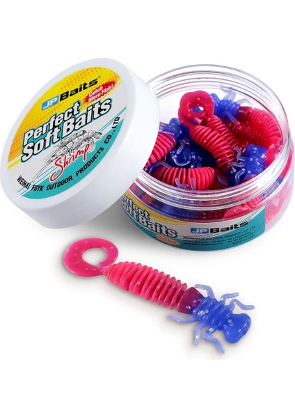 Renkb Stili Karides Kokusu Larva Yumuşak Lurelot Tpr Balıkçılık Yapay Cazibesi Bas Levrek Alabalık Yumuşak Swimbait Plastik Balıkçılık Cazibesi Solucan Yemi (Yurt Dışından)