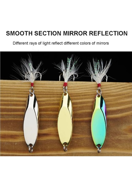 Gümüş 14G Tarzı Yürüyüş Balık Metal Er Kaşık Lures Alabalık Balıkçılık Cazibesi Sert Yem Pul Madeni Pul Yapay Yemler Erbait Balık Araçları (Yurt Dışından) indirimleri