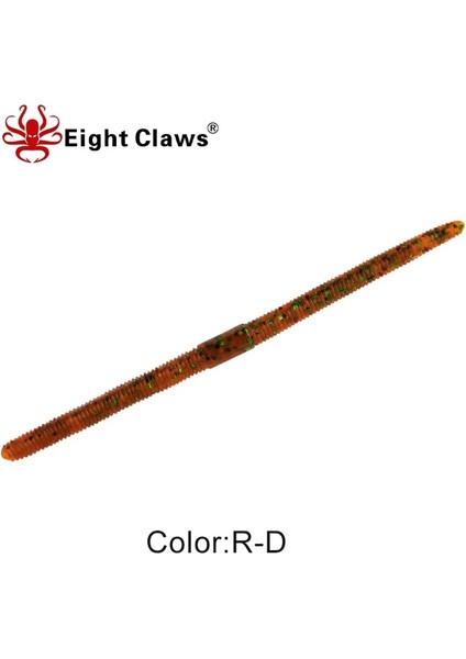 Ar-Ge Stili 100MM 2g Sekiz Clawlot Gg Yapay Yumuşak Yem Silikon Solucan Balıkçılık Cazibesi Jig Wobbler Swimbait Yumuşak Cazibesi (Yurt Dışından)
