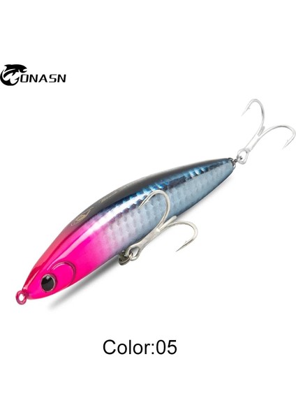 No.5 Tarzı 85MM 15G Onasn Blues Kodları Iı Balıkçılık Lures Batan Kalem Yüzey Sert Yemler Yapay Balıkçılık Wobblers Bas Turna Alabalık (Yurt Dışından)