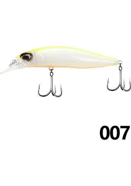 No.7 Tarzı 65MM 6g D1 Cazibesi G Askıya Alınan Minnow Rozante Realist Yüzer Batan G Pike Sert Yem Sazan Olta Takımı Için Wobblers (Yurt Dışından)