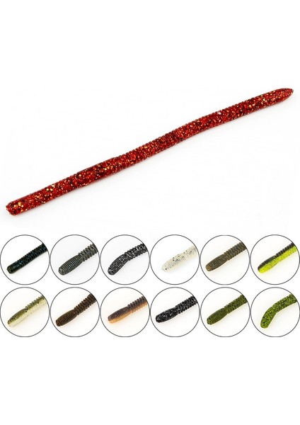 018-140MM-4.5G Stili Solucanlar Yumuşak Cazibesi G.5g Yapay Silikon Balıkçılık Yemi Wobblers Bas Yemi (Yurt Dışından) indirimleri