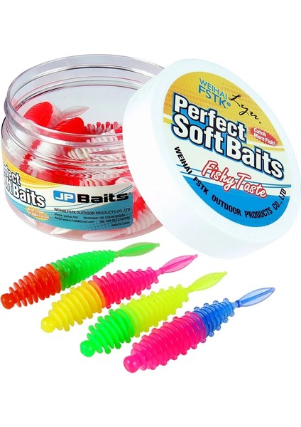Renkvd Stili Balık Kokusu Yumuşak Yemler Jig Alabalık Solucan Yumuşak Yemler 6cm.2g Yapay Deniz Solucanları Solucan Balıkçılık Yumuşak Yemler Wobblers (Yurt Dışından) fiyatları