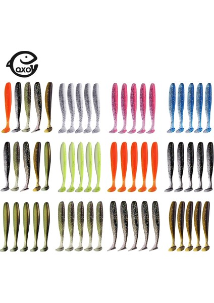 Gök Mavisi Tarzı 7cm 2g Qxo Silikon Yumuşak Lures Parça Yapay Yem Mücadele 7 cm 2g Mal Balıkçılık Deniz Balıkçılık Pva Swimbait Wobblers Için (Yurt Dışından)