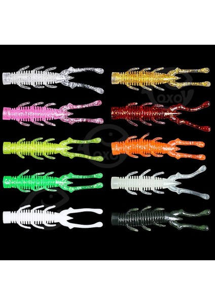 Gök Mavisi Tarzı 7cm 2g Qxo Silikon Yumuşak Lures Parça Yapay Yem Mücadele 7 cm 2g Mal Balıkçılık Deniz Balıkçılık Pva Swimbait Wobblers Için (Yurt Dışından)