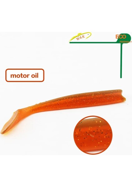 Motor Yağı Tarzı Pike Balıkçılık Yemleri 14CM Lot Silikon Tyle Yumuşak Vinil Lures Büyük Kürek Kuyruk Shad Lures ile Inshore Tuzlu Yumuşak Yemler (Yurt Dışından)