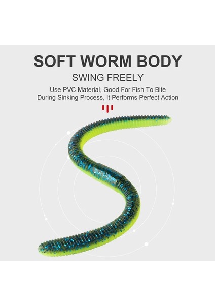 R-07 Stili 100MM 2g Sekiz Clawlot Gg Yapay Yumuşak Yem Silikon Solucan Balıkçılık Cazibesi Jig Wobbler Swimbait Yumuşak Cazibesi (Yurt Dışından) fırsatları