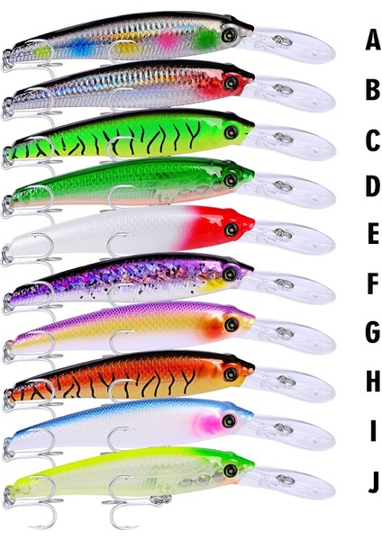 G Tarzı Balıkçılık Cazibesi 46..64OZ # Hookolor Balıkçılık Yemi ile Büyük Minnow Cazibesi 19..68" Büyük Sert Yem (Yurt Dışından) modelleri