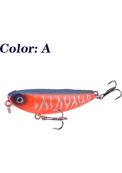 Bir Stil 50MM 5.5g 1 Adet Yüzen Kalem Yemler 5cm 5.5g Jerkbait Yapay Plastik Sert Lures Crankbaits Pesca Wobblers Sazan Bas Olta Takımı (Yurt Dışından)