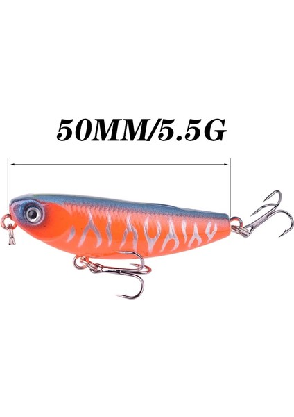 Bir Stil 50MM 5.5g 1 Adet Yüzen Kalem Yemler 5cm 5.5g Jerkbait Yapay Plastik Sert Lures Crankbaits Pesca Wobblers Sazan Bas Olta Takımı (Yurt Dışından) fiyatları