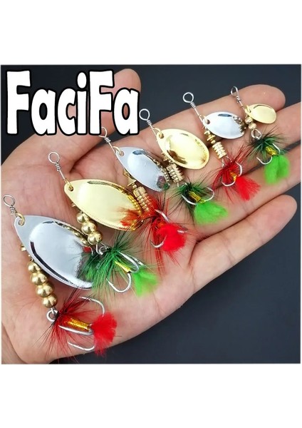 5 Altın Yeşil Stil 1 Adet Braer Yem Cazibesi 1.4g Ila 14G Sazan Balıkçılık Tiz Kanca Kaşık Cazibesi Yapay Yem Metal Balıkçılık Cazibesi Bas Sert Yem (Yurt Dışından) fiyatları