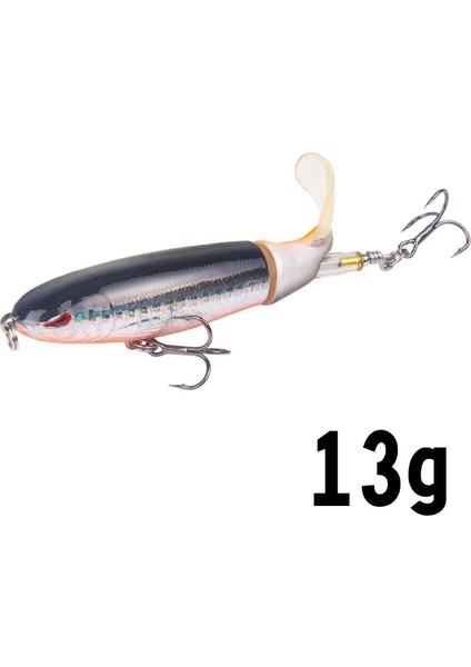 GÜMÜŞ13G Tarzı Sıcak 1 Adet Minnow Balıkçılık Cazibesi 11 cm 13GGG Crankbaits Balıkçılık Cazibesi Balıkçılık Için Cazibesi Yüzen Wobblers Pike Yemler Shads Mücadele (Yurt Dışından)
