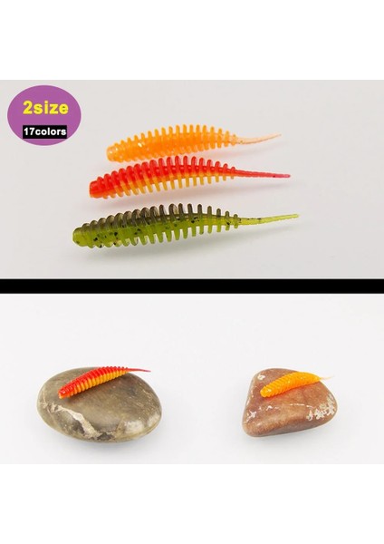 PA02 Stili 38MM 12 Adet Kesfıshıng Yumuşak Cazibesi Solucan Yumuşak Yem Tanta Balıkçılık Cazibesi Pesca Sazan Balıkçılık Yumuşak Cazibesi Tuz Bas Cazibesi (Yurt Dışından) indirimleri