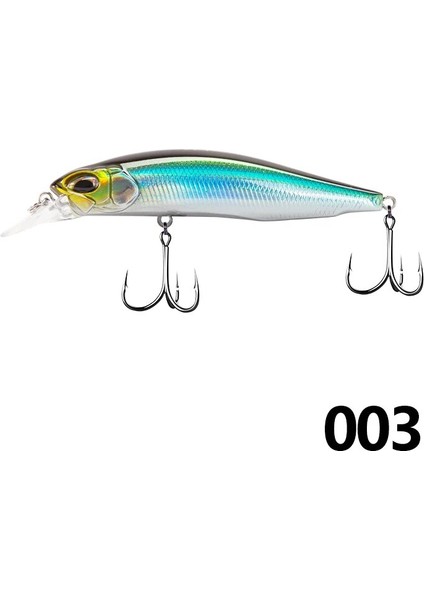 No.3 Tarzı 77MM 8.4g D1 Cazibesi G Askıya Alınan Minnow Rozante Realist Yüzer Batan G Pike Sert Yem Sazan Olta Takımı Için Wobblers (Yurt Dışından)