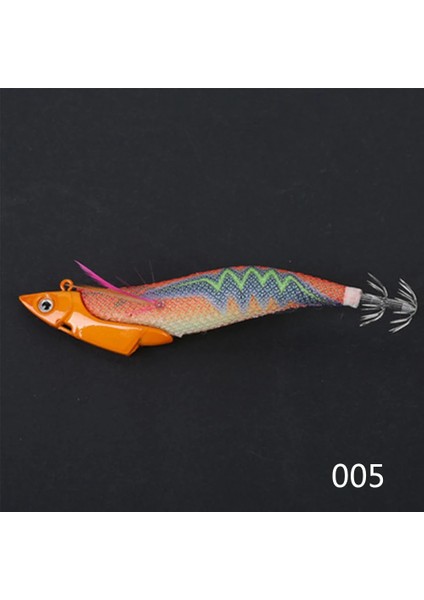 13CM 42G 05 Tarzı 13CM 42G Ahtapot Yemi Wobblers Batan Balıkçılık Cazibesi Parladı Ahşap Karides Lures Kalamar Kanca Deniz Gerçekçi Jigler Yapay Mücadele (Yurt Dışından)