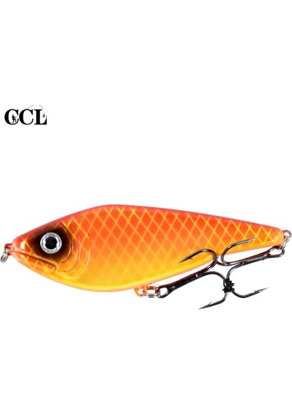 JKB09007 Stili 3..9oz Sert Jerkbait Asma Swimbait No.4 Tiz Kancalar Shad Alabalık Pike Için 3D Gözlü Tatlı Su Deniz Suyu (Yurt Dışından) fırsatları