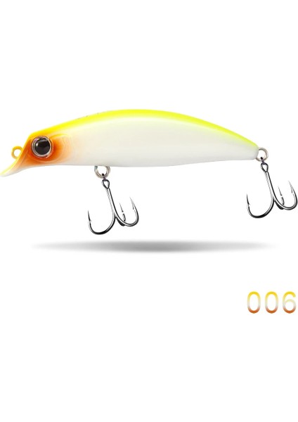 No.6 Tarzı 75MM 7.5g D1 Tavuskuşu Bas Balıkçılık Sasuke Sfg Yavaş Yüzen Cazibe Derinlik cm Yuvarlanan Wobbler Pike Alabalık Nehir Yüzeyi Sert Yemler (Yurt Dışından)