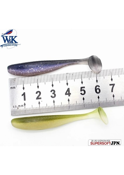 Hafif Kola 06 Stili 6cm Küçük Shad Lotta 12 Renk Stok Yumuşak Balıkçılık Lures 2g Mini Kürek Kuyruğu Swimbait Drop Shot Rig Yemler Mini Yumuşak Yem (Yurt Dışından)