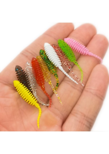 G Tarzı New Wobblers Mini Ocean Rock Fishing Soft Lures Rubber Soft Baits 3.5cm Soft Worm Artificial Baits Bass Silicone Fish (Yurt Dışından) fırsatları