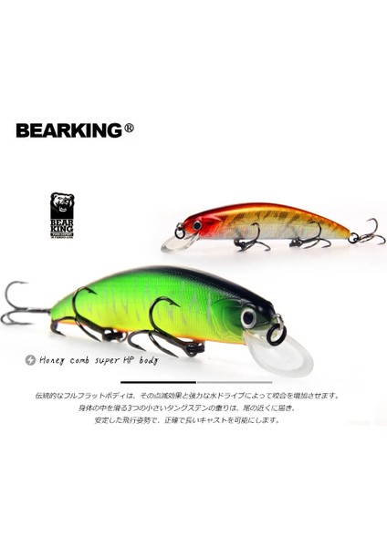 Bir Stil Bearking 11CM 17G Dalış Süper Ağırlık Sistemi Uzun Döküm Sp Minnow Yeni Model Balıkçılık Sert Yem Si Sallananları Cezbeder (Yurt Dışından) modelleri
