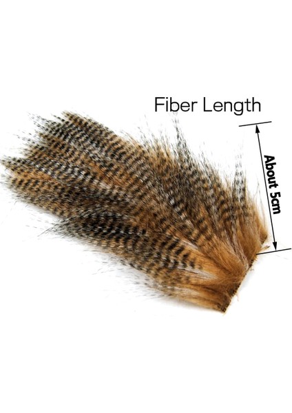 1 Adet Grizzly Mavi Tarzı Wifreo 1 Torba 5 x 12CM Fly Bağlama Furabou Grizzly Renkli Craft Kürk Elyaf Flama Kuyruk Kanadı Malzeme Orta Boy (Yurt Dışından)