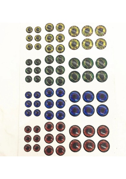 5d Stili Bir Paket = Dd Balıkçılık Cazibesi Eyefly Bağlama Malzemesi Holografik Yapay Balık Gözü Balıkçılık Aksesuarları Sticker (Yurt Dışından) fırsatları