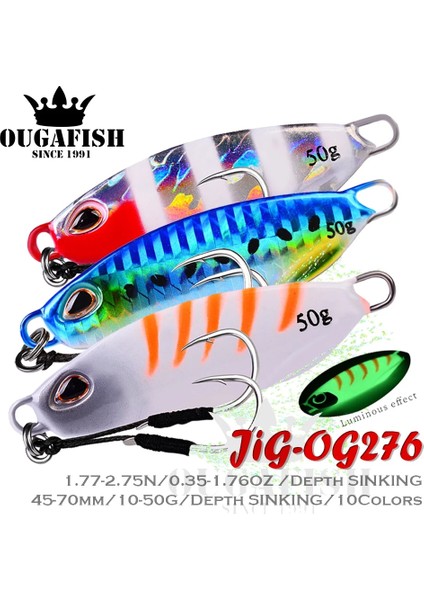 C Tarzı 50 Gram Yeni Metal Jig Balıkçılık Cazibesi Ağırlıkları G Jig Batan Bas Isca Yapay Yem Pesca Accesorios Mar Sazan Balığı Angeln Leurre (Yurt Dışından)