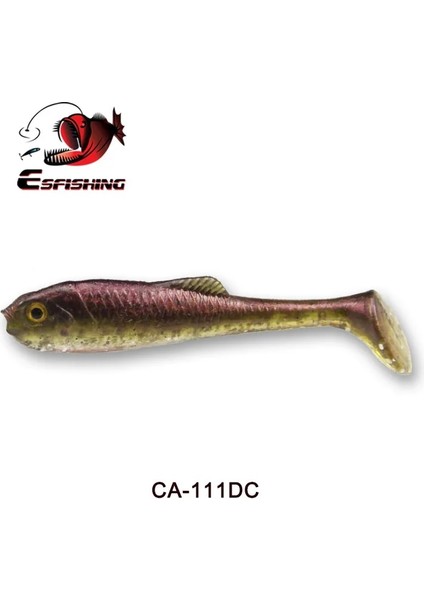 CA111DC Stili 57MM 12 Adet Esfıshıng Balıkçılık Yemleri Rocah Shad Oft Cazibesi Deniz Yemi Yumuşak Cazibesi Alabalık Çipura Yemi Pesca (Yurt Dışından)
