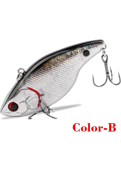 B Tarzı 72MM 21G Sekiz Pençe G Titreşim Balıkçılık Cazibesi Dudaksız Crankbaits Batan Su Plastik Yapay Vıb Sert Yem (Yurt Dışından)