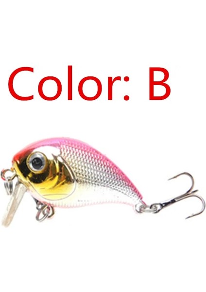 B Tarzı Wdaıren Pesca Bas Krank Sert Lures 5cm 7g Üst Su Minnow Swimbaits Yapay Yemler Fly Wobblers Sazan Deniz Olta Takımı (Yurt Dışından)