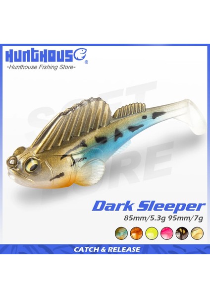 Tlg Shop No.5 Tarzı 7.5cm 14G Hunthouse Yumuşak Cazibesi Yem Balıkçılık Cazibesi Me Ga Bas Karanlık Uyuyan Swimbaits Balıkçılık Pike Cazibesi Bas Shad Balıkçılık Levrek Için (Yurt Dışından)