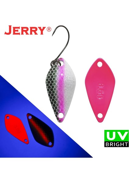 Gökkuşağı Alabalık Stili 3.5g Demir Jerry Kova Alabalık Küçük Mikro Balıkçılık Kaşık Lures 2.5g 3.5g 5g Er Yem Uv Glitter Tatlı Su Kış Olta Takımı (Yurt Dışından)