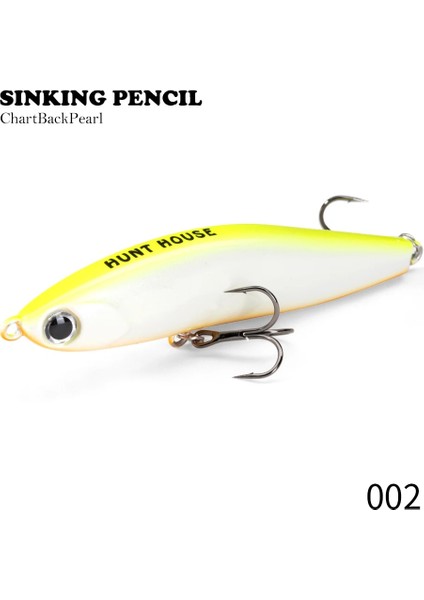 No.2 Tarzı 95MM 24G Hunthouse Batan Kalem Balıkçılık Cazibesi Gg Bal Tuzağı Trolling Wobblers Sert Yem Bas Alabalık Için Tuzlu Su (Yurt Dışından)