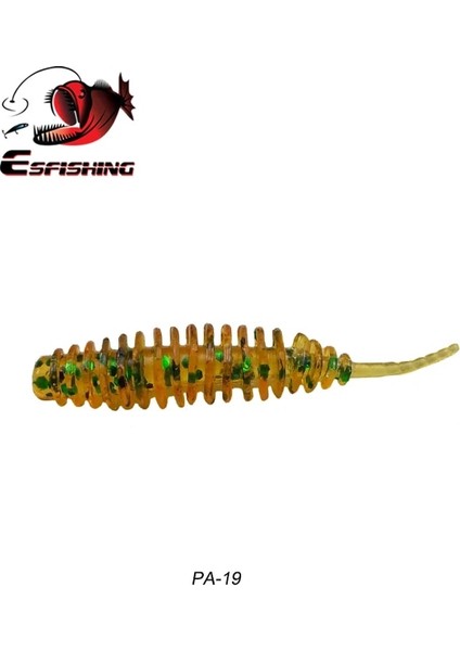 Tlg Shop PA19 Stili 38MM 12 Adet Kesfıshıng Yumuşak Cazibesi Solucan Yumuşak Yem Tanta Balıkçılık Cazibesi Pesca Sazan Balıkçılık Yumuşak Cazibesi Tuz Bas Cazibesi (Yurt Dışından)