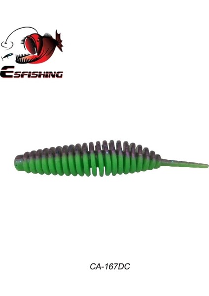 CA167DC Stili 90MM 8 Adet Kesfıshıng Yumuşak Cazibesi Solucan Yumuşak Yem Tanta Balıkçılık Cazibesi Pesca Sazan Balıkçılık Yumuşak Cazibesi Tuz Bas Cazibesi (Yurt Dışından)