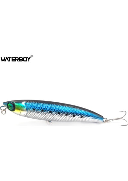 No.4 Tarzı Waterboy 11CM 20G Balıkçılık Kalem Cazibesi Yüzen Yüksek Li Sert Yüzey Yapay Topwater Elektroliz Stickbait Balık Yemi (Yurt Dışından)
